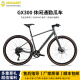 坎普（CAMP）GX300 公路车平把综合型越野铝合金车架9速油碟禧玛诺变速自行车 宝马灰 455码 700c