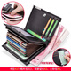 Banyannu 2024 New Men's Ballet para hombres Bolsa de billetera multifunción Bolsa de billetera Integrado Certificado corto Clip de almacenamiento