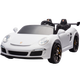 Cool Sun Genuine Porsche Children's Electric Car Toy Car Can Seat Four-Wheel Remote Control Kids Baby Baby Two-Seater Car Upgraded Gray + Soft Wheels + Two Seats + Remote Control