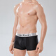 冰丝【Calvin Klein 平替】平角透气内裤男士网孔四角短裤头 Y688CK 黑色+深蓝+深灰+浅灰 3XL 推荐170-200斤
