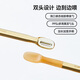 Supor Complectory Food Spoon детская силиконовая царапина грязевая ложка детская посуда новорожденная детская пюре из рисовая паста мягкая голова слитки Ppsu Spoon [Новорожденный период] Комплементная пище