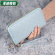 Yunluo Qixi Wallet Women's Korean Version Cute Long Coin Purse Large Capacity Women's Multi-Card Slot Zipper Clutch Mobile Phone Bag Green