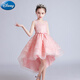 Vestido de princesa de Disney Vestido de cumpleaños para niñas Niños de altura de alta gama Flores Flores Boda Piano Piano Tocio Tw683 White [Sigue la corona] 130 cm