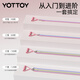 yottoy拉力器开肩练背练腿健身瑜伽弹力带拉力绳力量运动高位下拉训练器 新手9件套/防断40磅/力度可调节