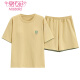 
Modal pajamas women's new summer pure cotton shorts shorts simple casual cotton thin style for outdoor wear. Z9854 M Recommended 80-100Jin [Jin equals 0.5 kg]