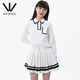Boy by Boy Shopping Mall Same Fashion Fashion's Fomen's Fomen, cómodo y moderno vestido versátil de punto W17081 Black S