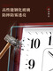 Combasi Wohnzimmer Wanduhr Stille Schlafzimmer Büro Hanging Tisch Einfacher Kalender Uhr Haushaltsquarzuhr