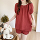 Xianxiyi Sommer Neue Wolke Baumwollpyjamas weibliche Prinzessinstil süße Heimkleidung Set JDX-9904C# 180 XL