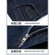 
Yalu men's denim shorts men's summer thin casual cropped pants trendy brand loose straight men's mid-trousers summer new men's pants blue + dark blue (two pairs) 9850 34 (two feet and seven waistline)