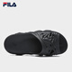 Fila Chaussures officielles pour hommes Snowcap Retro Slippers 2025 Été Nouveau style pantoufles de rock mode chaussures décontractées Crocodile Gray-Cv 42