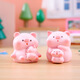 Affe Happy Cute Little Pig Blind Box Spielzeugpuppe Jungen und Mädchen Kinder Trendy Toy Desktop Ornamente für Freunde Geburtstagsgeschenke Guru Schwein [Der gesamte Set von 6 Kisten wird nicht wiederholt]