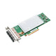 Qlogic Faserkanal HBA-Karte 8G/16G/32G Rate Single- und Double Port Four Port mit optischem Modul FC Fiber Protocol Speicher QLE2694-SR mit Modul mit Modul