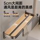 Yuhong Feiyu Rack de almacenamiento de baño Pistola Gris Rack Gray Space de aluminio Toalla de baño plegable Costilla sin golpes de 7 piezas Conjunto de 7 piezas