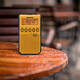 SANGEAN DT-800C Digital Mini Alarm Clock Radio Level 4 and 6 Radio for the Elderly, Yellow