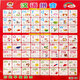 0~6 years old baby scan code audio wall chart Tang poetry nursery rhyme disciple rule multiplication table Chinese pinyin initials consonants and rhymes children learning artifact set of five