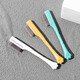 Amor pet tear stain comb, cat small face comb, small dog pet tear stain, dog poop, face trimming scissors, cleaning and management, yellow two-piece set