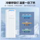 Midea air conditioner hang-up + cabinet package, cooling king + cool power saving, new level of energy efficiency, variable frequency heating and cooling for home bedrooms, one-button anti-direct blowing, smart home appliances, two rooms and one living room, two rooms and one living room, large 3-horsepower first-level cabinet unit package purchase
