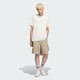 阿迪达斯 （adidas）男装 秋季新款TOUR SS TEE 棉质舒适亲肤透气运动短袖圆领T恤 KC1429/乳白色 L
