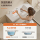 
Newnais narrow edge 41cm bathroom cabinet ceramic integrated basin wash basin household bathroom wash basin cabinet combination bathroom cabinet 12041 khaki hanging cabinet (free full set of faucet accessories)