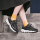 Skechers Women's Shoes Spring Retro Panda Zapatos Casual Bear Sports Shoes Dad Shoes 11979 FACTRA OFICIAL AUTENTIC NEGRO/ORO 11979-BKGD 35