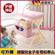 Jingyouyu Babypflege Tisch ändern Windeln Tischmatten Mutter und Babys Neugeborenes Babybett können angehoben und gefaltet werden, um ein Bad zu nehmen. Das Lotus -Wurzelpulver [Basic]