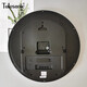 Telesonic【新品】挂钟中式客厅静音石英钟创意日历时钟表圆形壁钟 S9712-1直径30厘米静音机芯
