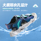 ANTA children's sandals, girls' shoes, 2025 summer new children's sports shoes, open-toe arch beach shoes, boys, new ink blue/fluorescent aqua-9 34