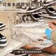 Youqin shoe rack storage artifact space-saving double-layer adjustable shoe support shoe cabinet layered partition organizer shoe storage rack