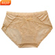Leichte Luxus luxuriöser französische reine Spitzenhöhe weiblich-sexy Bottock Heben Sommer Dünnem atmungsaktives Mid-Taist-Riemen für Mädchen Privatzimmer Purpur XL 120-140jin [Jin gleich 0,5 kg] 3883