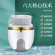The same type of facial cleansing instrument electric facial cleansing brush rechargeable portable facial cleansing and makeup removal brush rotating soft bristles skin-friendly cleansing facial cleansing instrument waterproof purchasing agent rechargeable white 3 brush heads