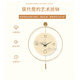 
Meiyouchun Cream Style Restaurant Decorative Painting Dining Table Background Wall Clock Combination Hanging Painting Crayons Xiaoxin Creative Wall Clock Mural Z6636/BP108 [Swing Pendant Wall Clock] Painting 70*70+Diameter 60 Crystal porcelain aluminum alloy gold frame [Wall clock with light]