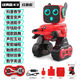 
XMR/CJJRCK10 Children's Voice Dialogue Mobile APP Remote Control Programming Intelligent Robot Gift Early Education Children's Toys K10 White Upgradable Handle + APP Control Double Electric (Battery 120 minutes) Remote Control Battery Screw