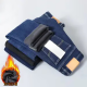 Lee DPRRE2024 Jeans nuevos para hombres Estiré Straight Empresas sueltas pantalones casuales versátiles 866 azul (1 par) 33