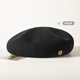 Siggi Beret Women's Summer Summer polyvalent français rétro peintre Imitation Imitation Silk visage petit chapeau octogonal à la mode et à la mode