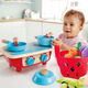 Hape mignon bébé cuisine jouet ensemble simulation spatula induction cuiseuse garçons et filles enfants jouant à la maison