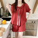 Xianxiyi Sommer Neue Wolke Baumwollpyjamas weibliche Prinzessinstil süße Heimkleidung Set JDX-9904C# 180 XL