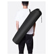 Er Jiagong Yoga Matten Aufbewahrungstasche Aufbewahrung Beutel großer Kapazität Frauen Fitness Foam Roll Deckbeutel Canvas Doppel Yogamatte Rucksack Schwarzer Durchmesser 18*High 80cm Riemen