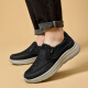 Brigjing viejos zapatos de tela de Beijing zapatos de malla para hombres deportes de verano y zapatos de papá transpirables para los zapatos livianos livianos suaves sin deslizamiento.