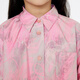 Jnby by JNBY Jiangnan Buyi children's clothing loose A-shaped shirt collar long-sleeved shirt spring girls 1P3212340 690/miscellaneous powder 120 cm