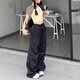 American Hot Girl Workhose für Frauen im Sommer 2025 Neue Drawess lose vielseitige Typants Zwei-Wear-Sporthosen dunkelgrau [My-688] 3xl