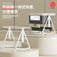 优乐博（YOULEBO）【新品】婴儿床带尿布台拼接大宝宝多功能哄娃神器新生儿摇篮睡 可升降婴儿床【尿布台+棕垫+蚊帐