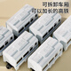 Xiong controlará de forma remota el tren de alta velocidad Simulación de la vía del tren eléctrico Número de armonía Niños Boy Baby Baby Puzzle de 3 a 6 años Control remoto Número de armonía eléctrica Medium-4 Car [Versión de carga] 2 baterías-60 minutos de duración de la batería