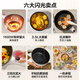 SUPOR electric wok, electric cooking pot, electric hot pot, household multi-function all-in-one, frying, stew and dormitory electric hot pot 3.5L multi-purpose pot CJ25A611L new and old random delivery