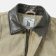 NANYI NHSUGOO / 3527 Spring Men's New Retro Workwear Detroit Jacket polyvalent courte et large veste gris foncé xl 151-170jin [Jin est égal à 0,5 kg]