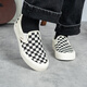 VANS范斯中性鞋Slip-On VR3低帮经典帆布鞋休闲鞋 一脚蹬 棋盘格 40