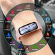 Smart Bracelet Sport -Schrittzähler Wecker Farbbildschirm Bluetooth Armband Uhr Multifunktion Mobile Handy Paare Universal Cosmetries Cool Schwarz - Factory Direct Supply - Qualitätssicherung [Schwarz] Luxusmodell [Multifunktional Sports Fashion Universal]