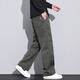 American Model Brand Work Hosen Männer losen gerade Herbst- und Winter-Fallschirmjägerhosen 2025 Frühlings- und Herbst-neue Sport- und Freizeithosen 9856-Military Green L Händler 110 ~ 130jin [Jin gleich 0,5 kg]