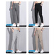 Playboy casual pants for men in summer new elastic straight nine-point pants Korean style slim foot business long pants for men 9905 dark gray 32 [Suggested 140-149Jin [Jin equals 0.5 kg]]