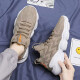 Yique Yique Men's Shoes para primavera Nuevos zapatos de malla de peso ligero y transpirable Versátiles de papá informal