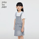 jnby by JNBY江南布衣童装中长款纯棉牛仔吊带连衣裙简约舒适女童夏1O5G1048S 995/牛仔洗兰（批次1） 100 cm